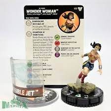 Wonder Woman LE #100 w/Invisible Jet Bystander Wonder Woman 80th Anniv. DC Heroclix